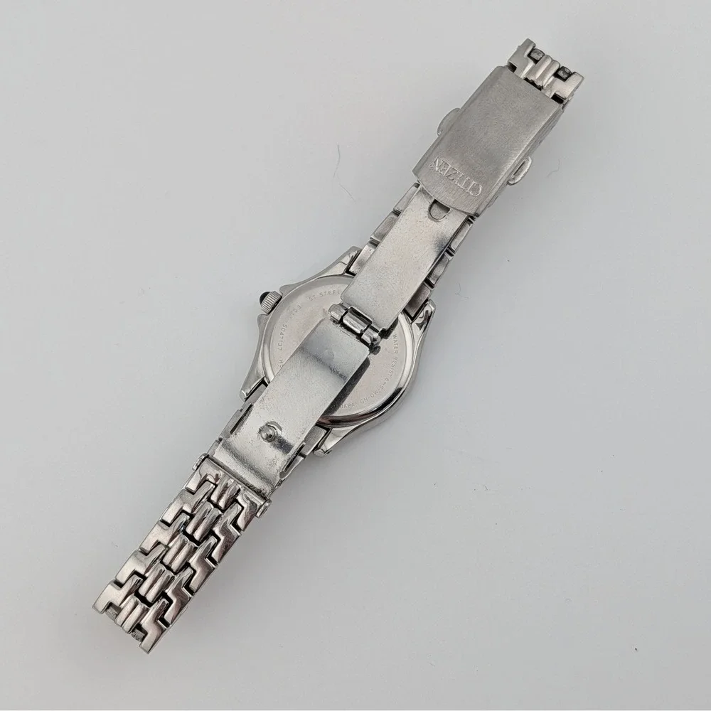 Citizen Silhouette Eco-Drive Crystal Bezel Women's Watch E011-S047137 MOP Dial